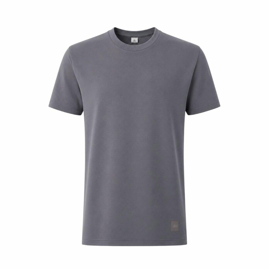 Alo Gray T-Shirt in Gray - main image
