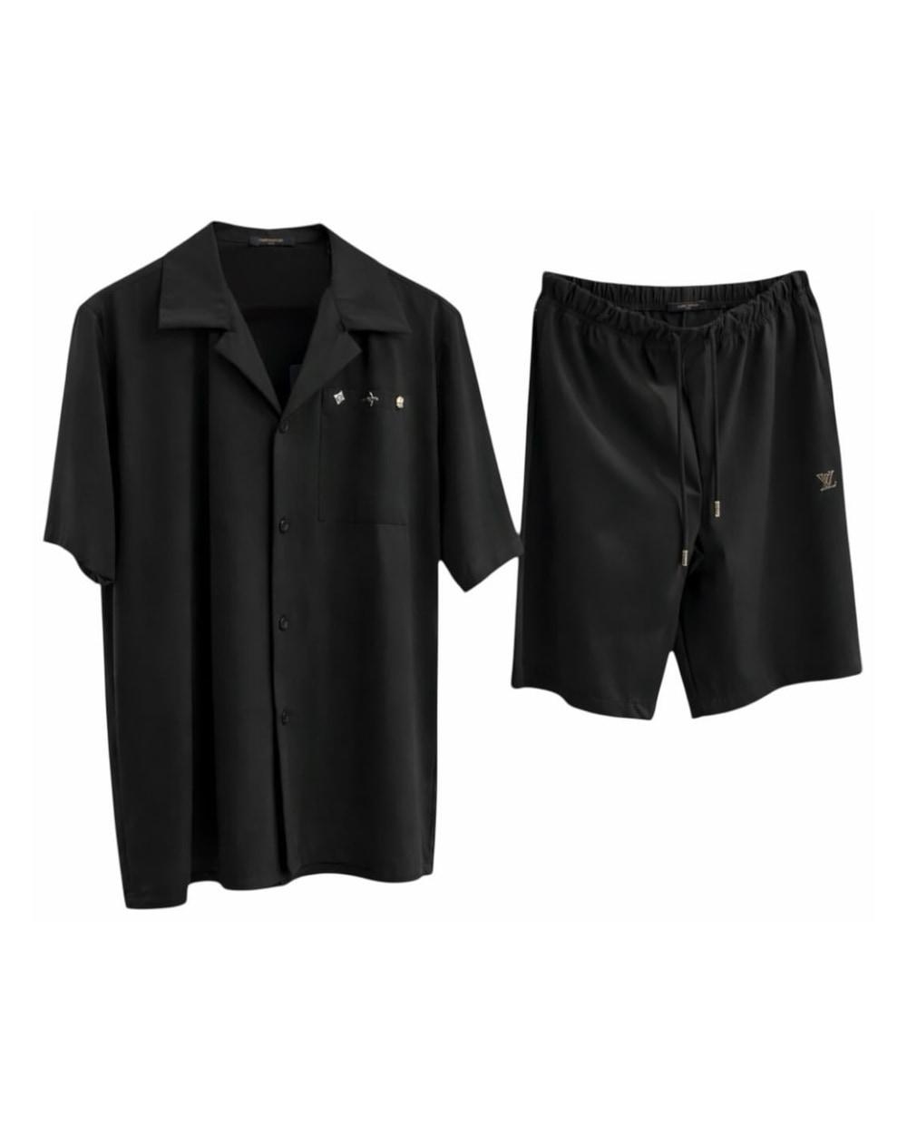 Louis Vuitton Shirt & Shorts Set in Black - main image