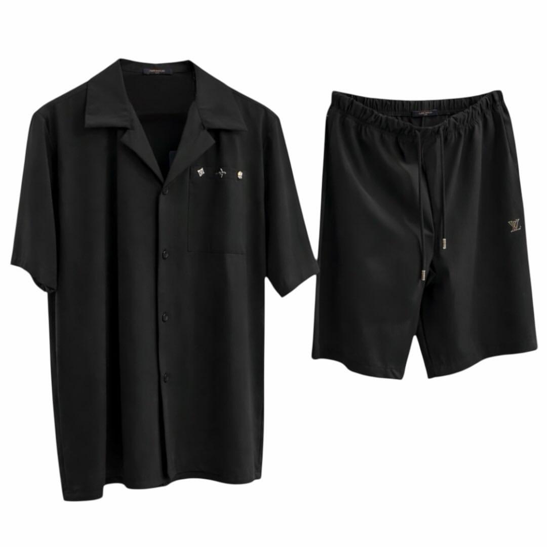 Louis Vuitton Shirt & Shorts Set in Black - main image