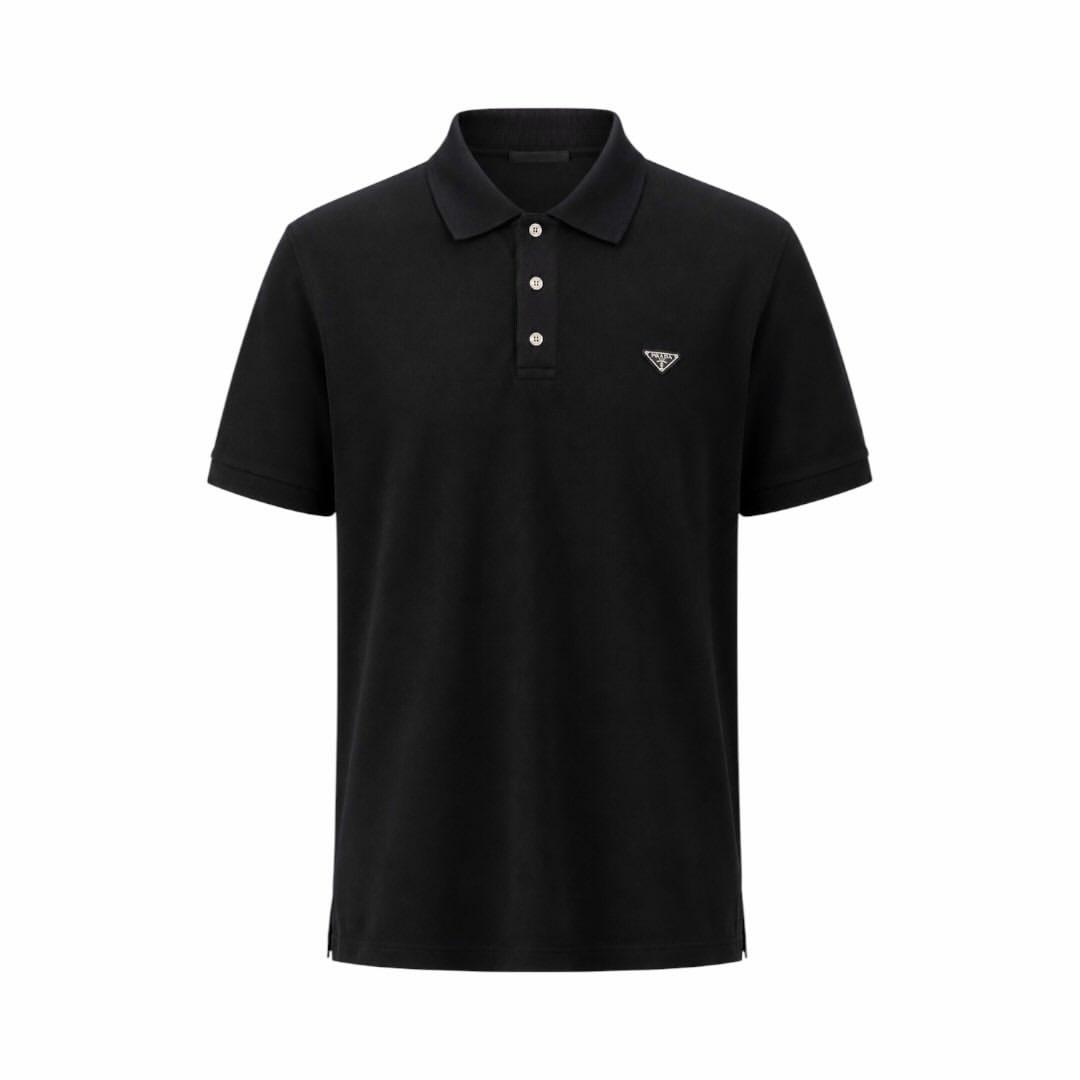 Prada Polo Shirt in Black - main image